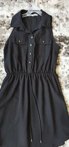 Black summer dress.